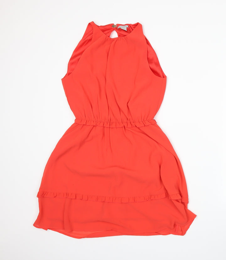 H&M Womens Orange   A-Line  Size 8