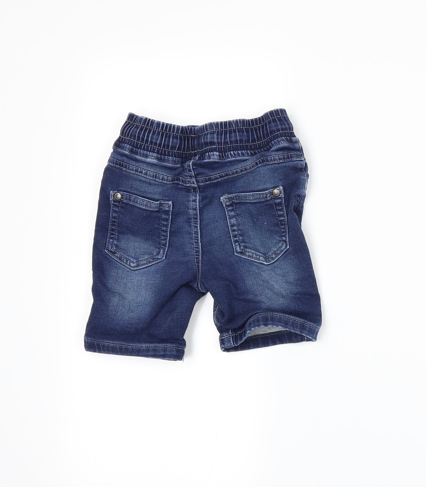 George Boys Blue  Denim Bermuda Shorts Size 2-3 Years