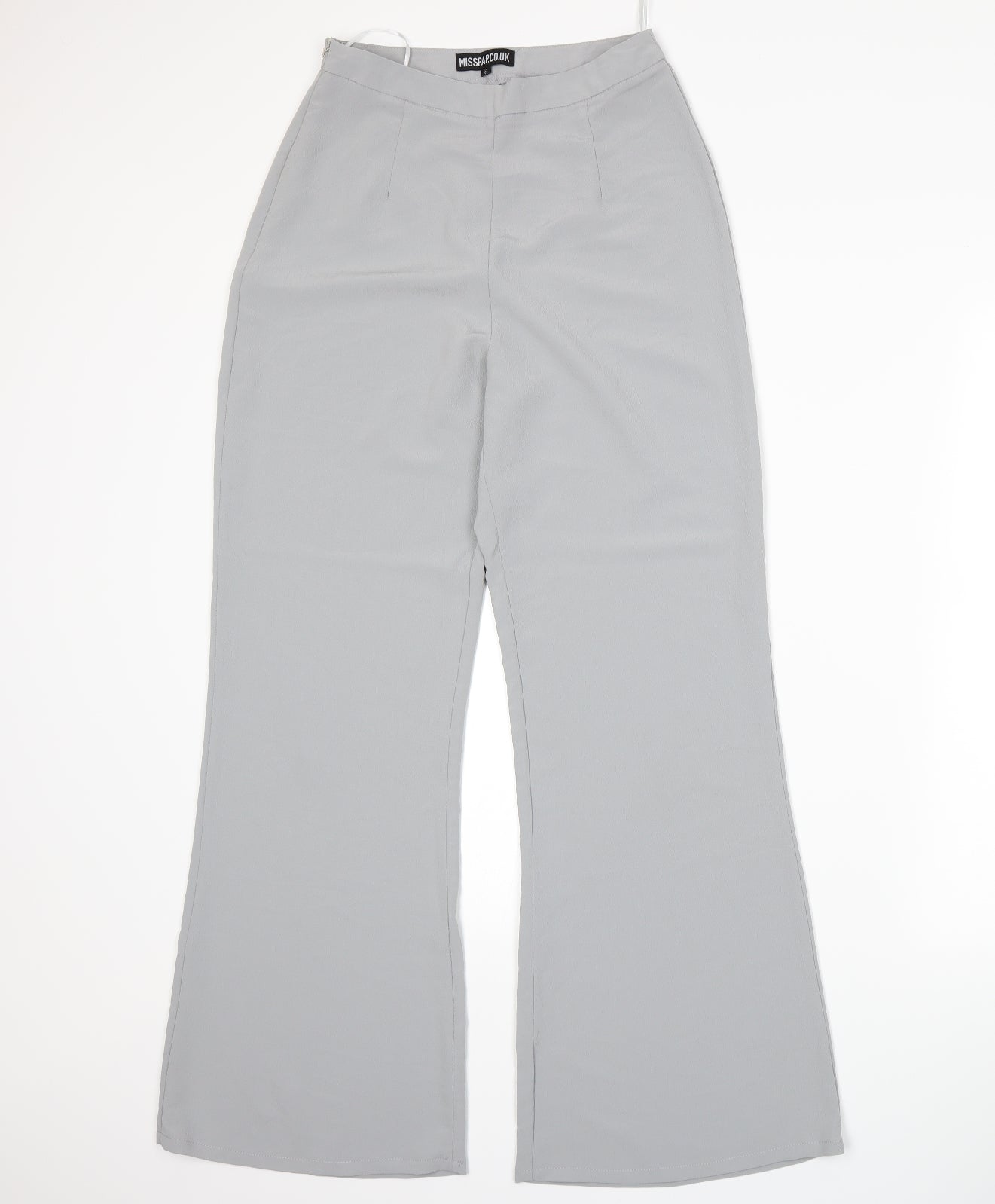 Misspap Womens Grey   Trousers  Size 6 L29 in