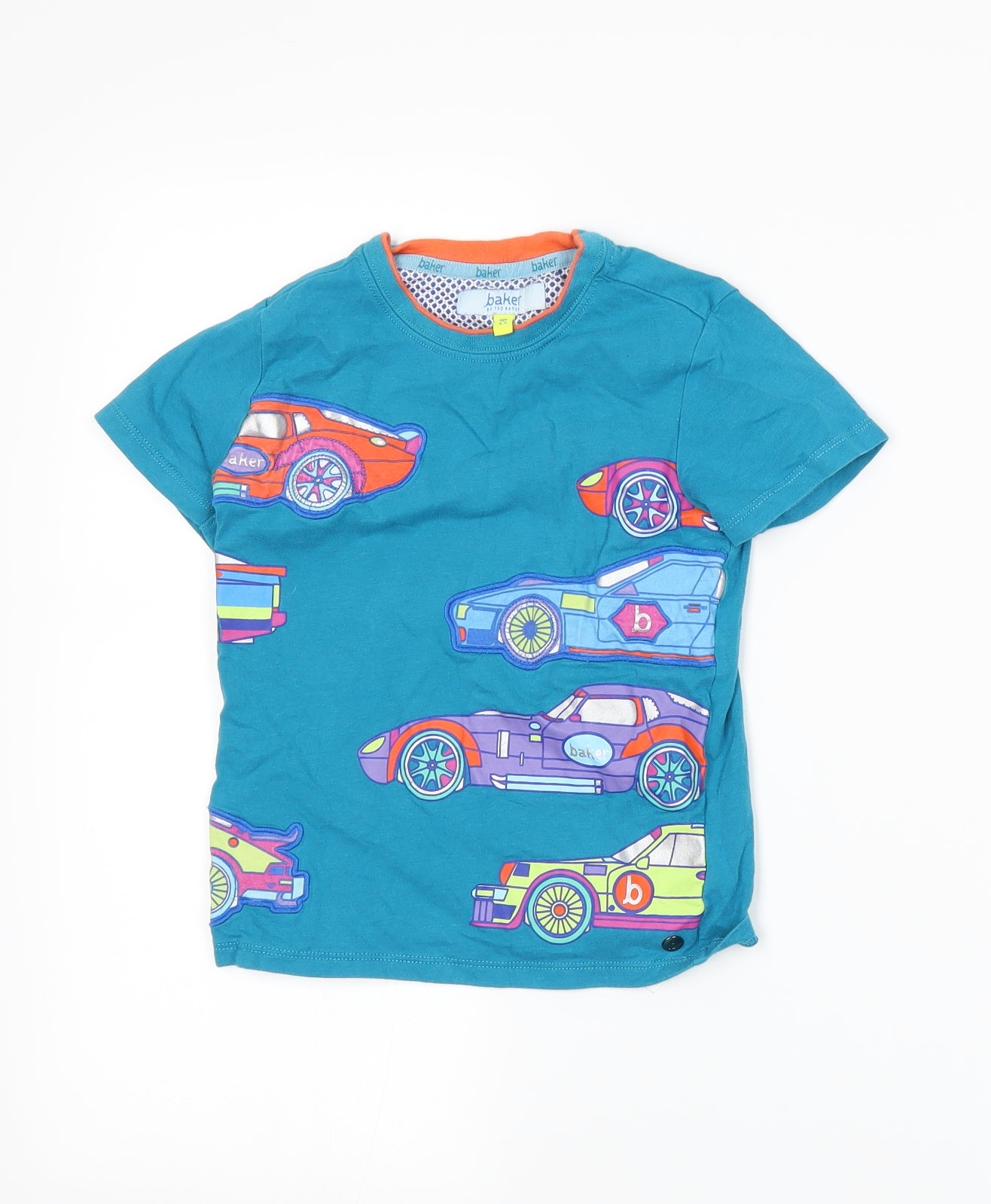 Baker Boys Blue  Jersey Basic T-Shirt Size 4-5 Years