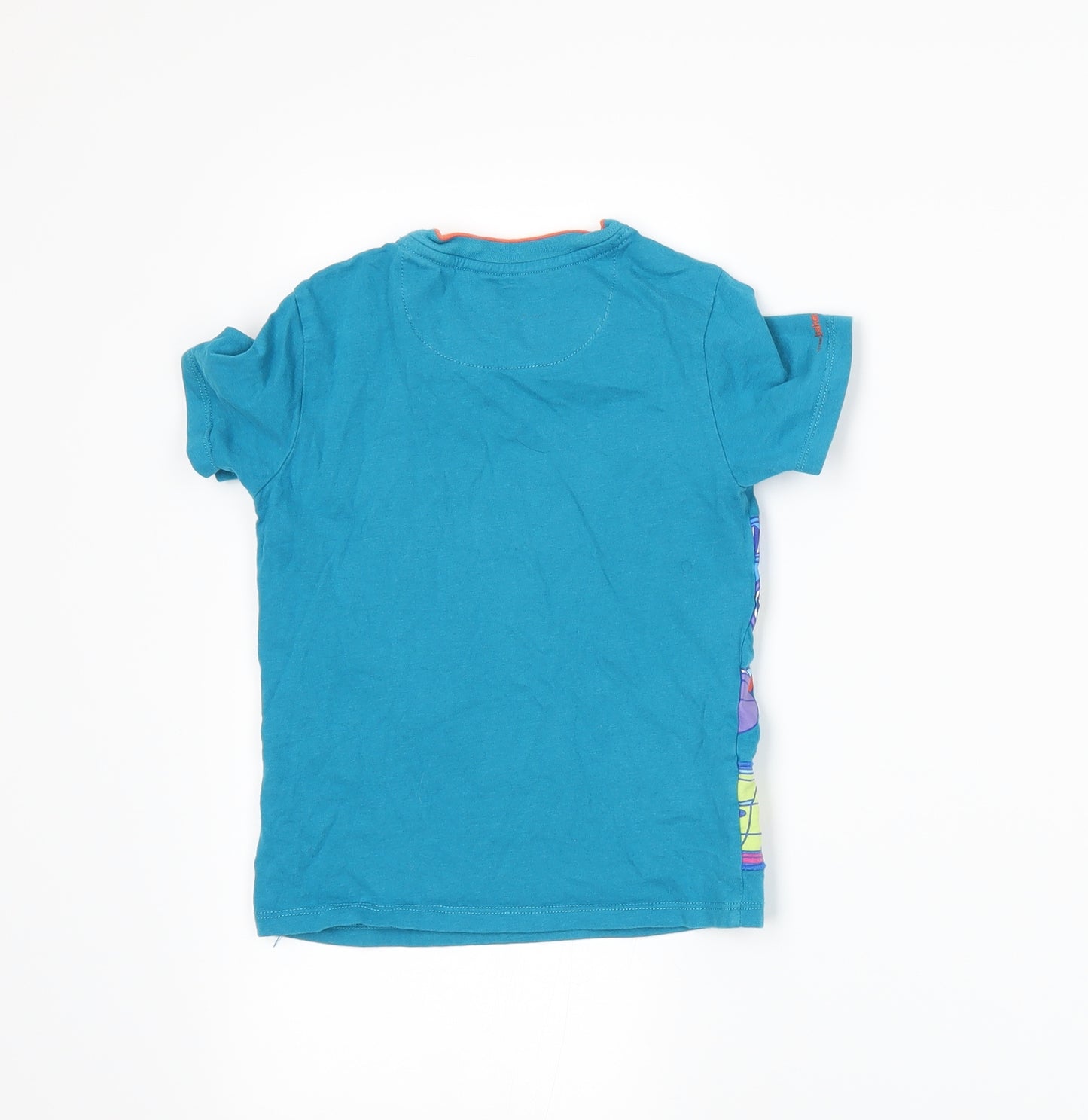 Baker Boys Blue  Jersey Basic T-Shirt Size 4-5 Years