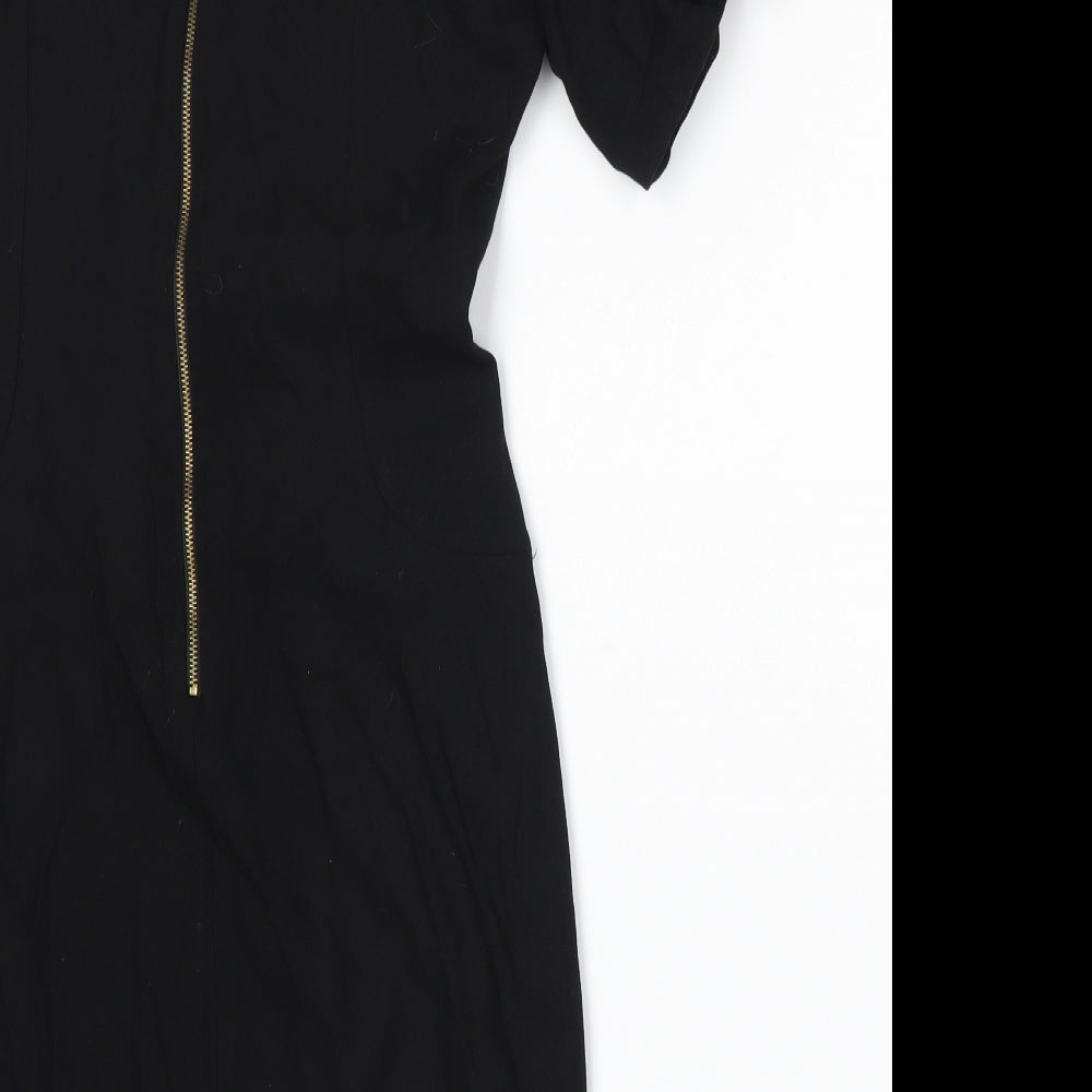 French Connection Womens Black   A-Line  Size 14