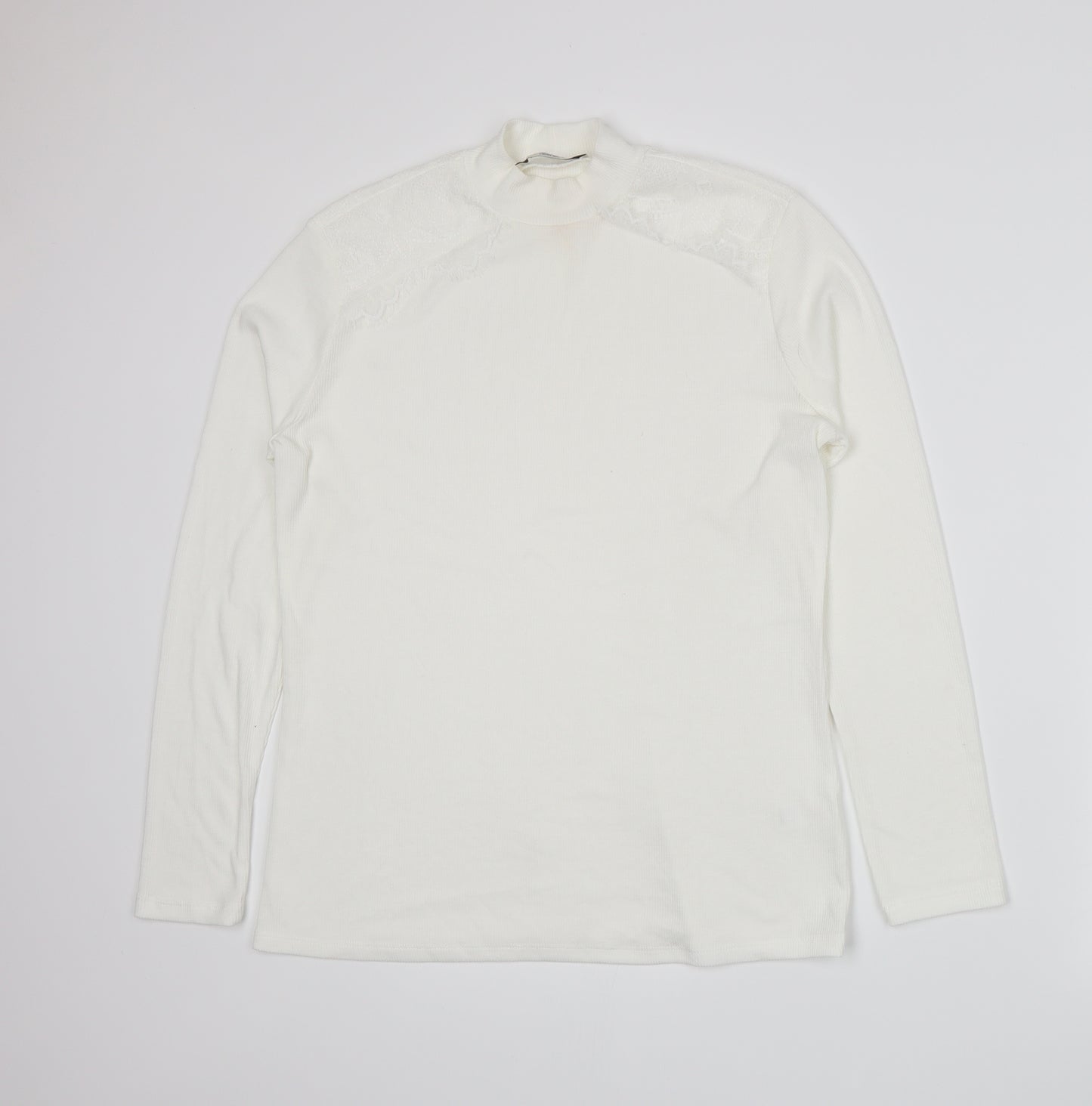 George Womens White   Basic T-Shirt Size 16