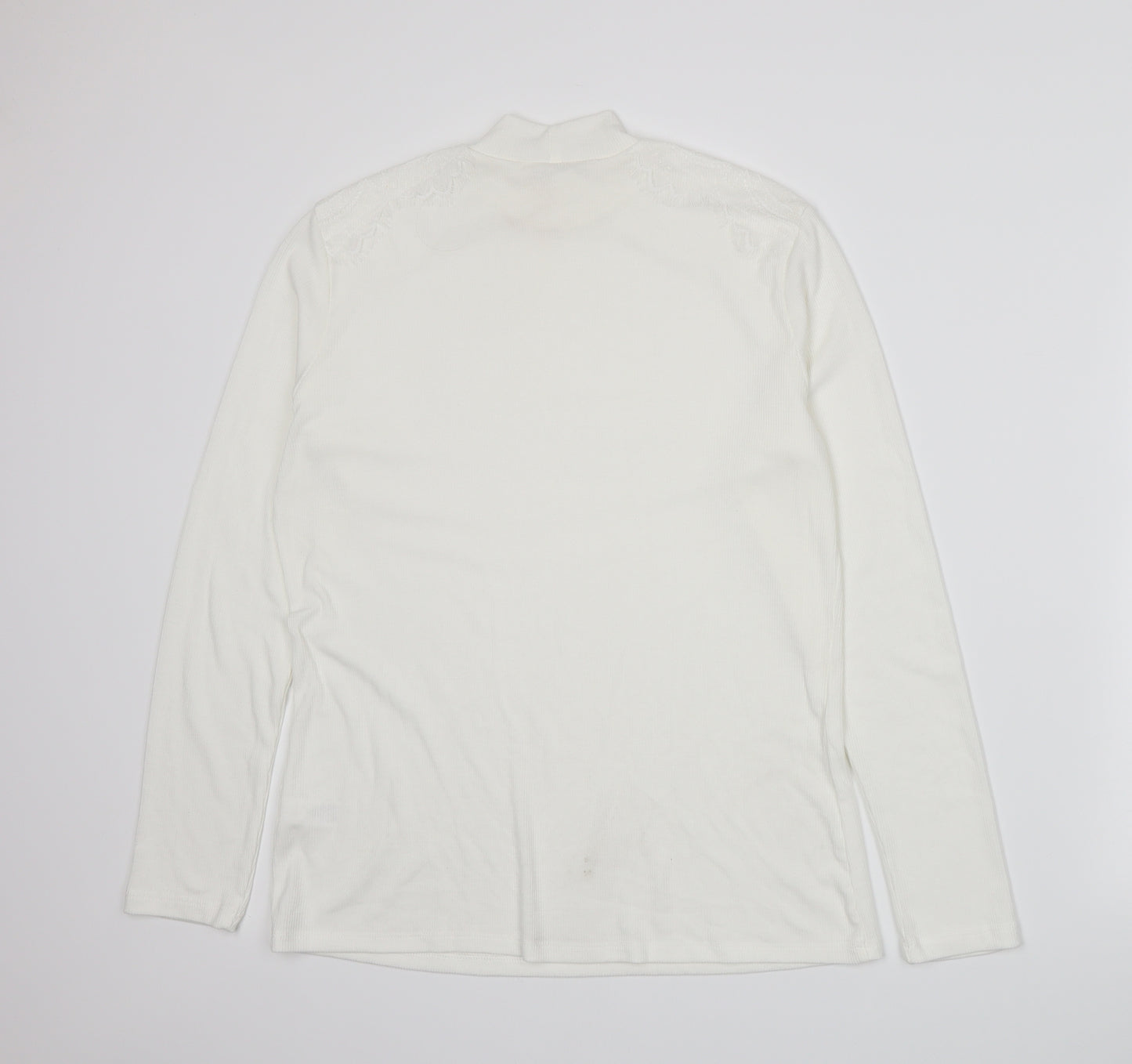 George Womens White   Basic T-Shirt Size 16