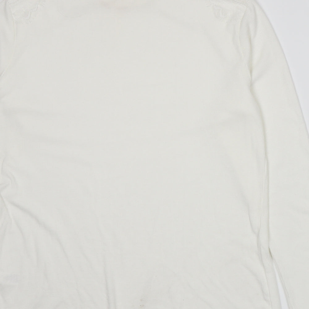 George Womens White   Basic T-Shirt Size 16