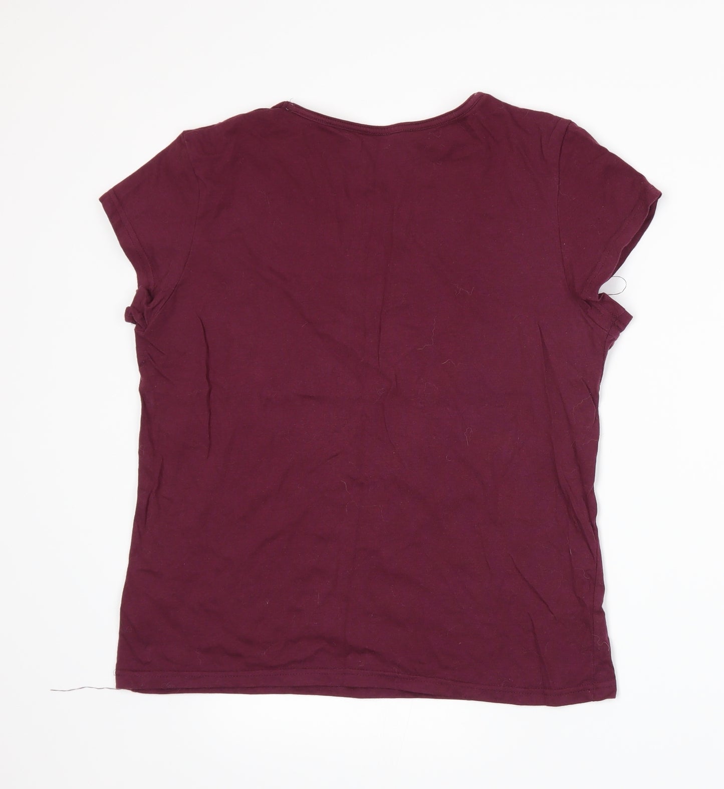 Primark Womens Red   Basic T-Shirt Size L