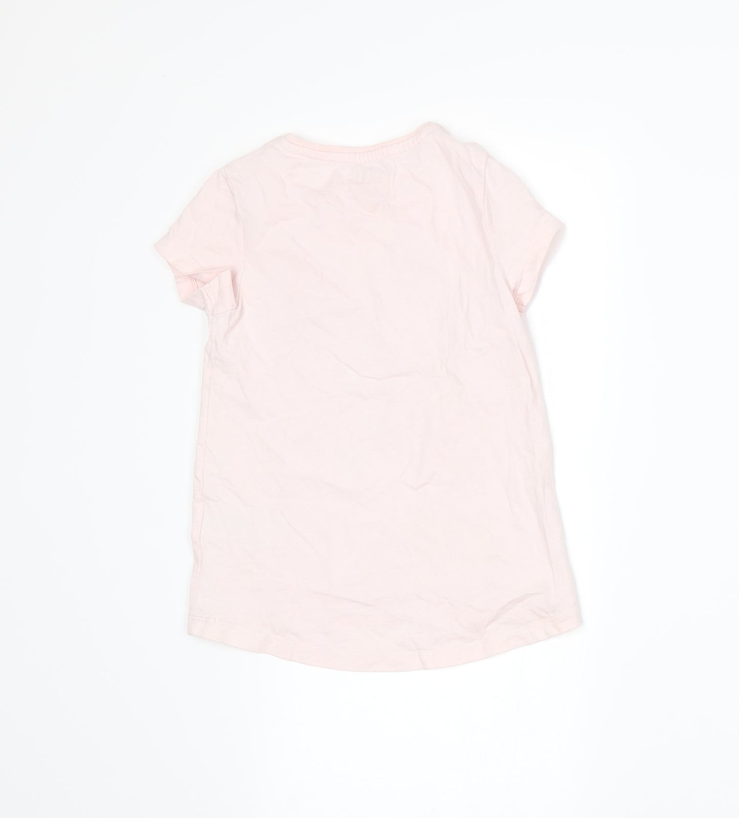 F&F Girls Pink   Basic T-Shirt Size 3-4 Years