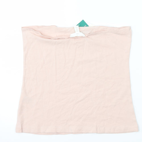 H&M Womens Pink   Basic T-Shirt Size M  - Boob Tube