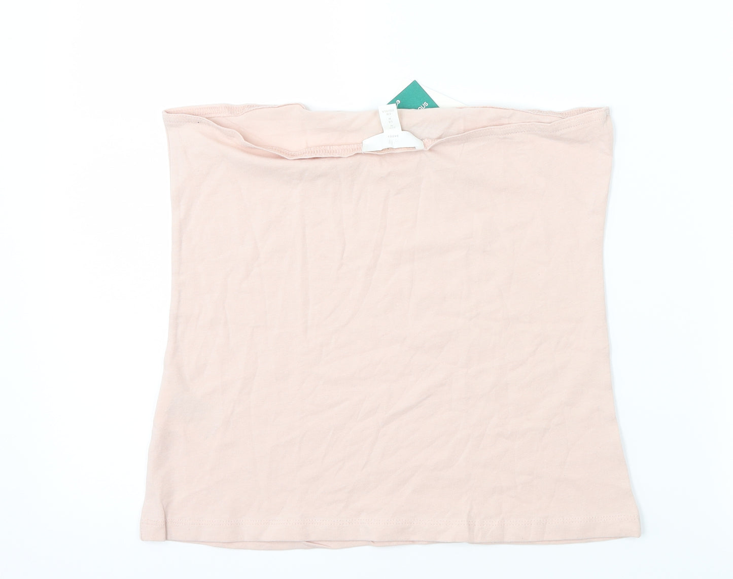H&M Womens Pink   Basic T-Shirt Size M  - Boob Tube
