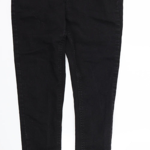 Studio Womens Black  Denim Skinny Jeans Size 10 L28 in