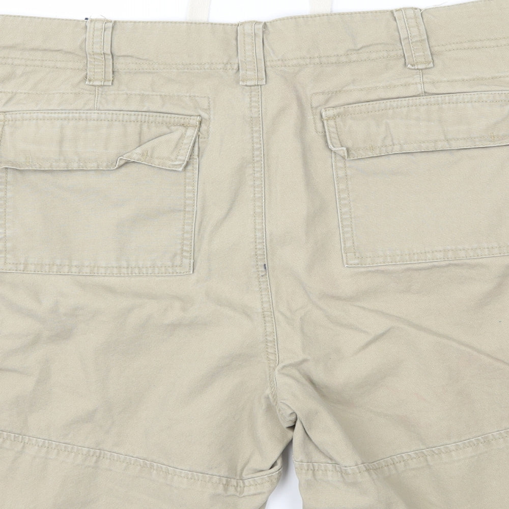 Cherokee Mens Beige   Cargo Shorts Size 38