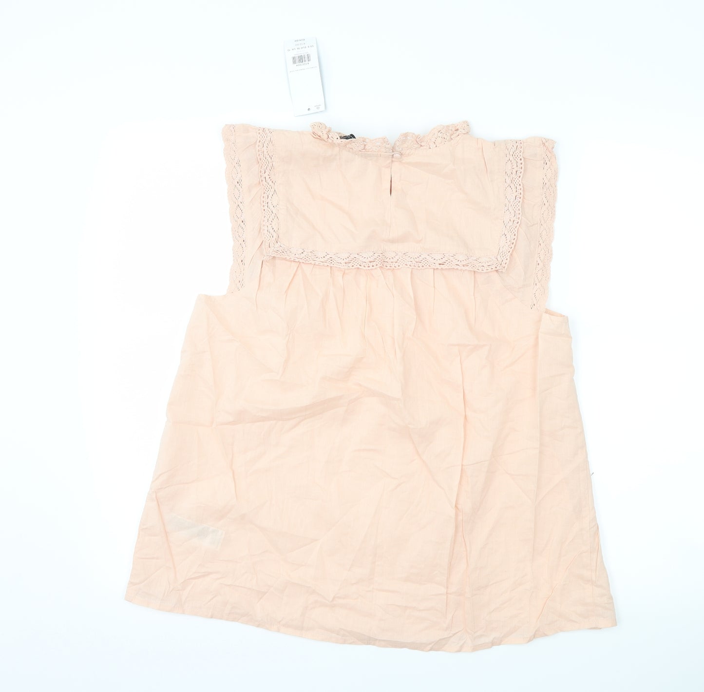 Dorothy Perkins Womens Pink   Basic Blouse Size 10