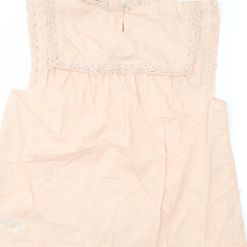 Dorothy Perkins Womens Pink   Basic Blouse Size 10