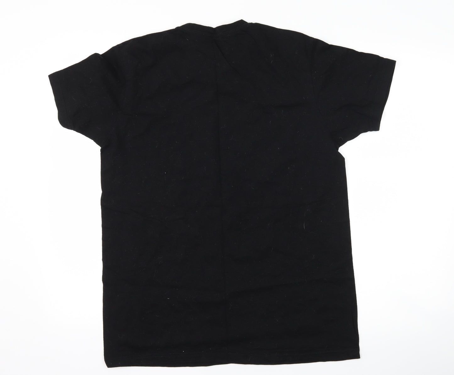B&C collection Mens Black    T-Shirt Size M  - graphic