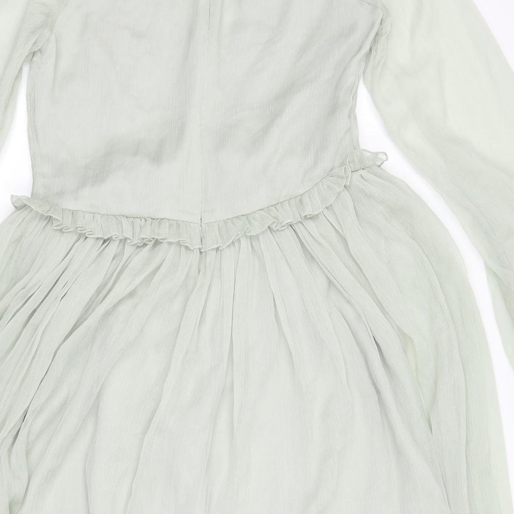H&M Womens Green   Shift  Size S