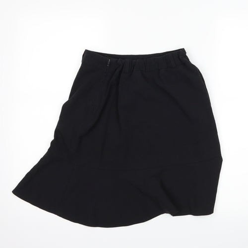 F&F Girls Black   A-Line Skirt Size 15-16 Years - School Wear