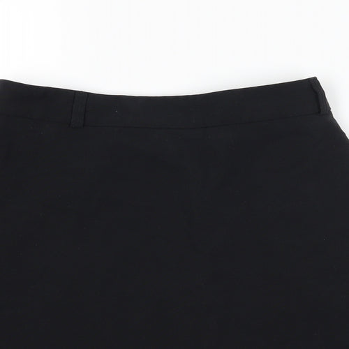 F&F Girls Black   A-Line Skirt Size 15-16 Years - School Wear