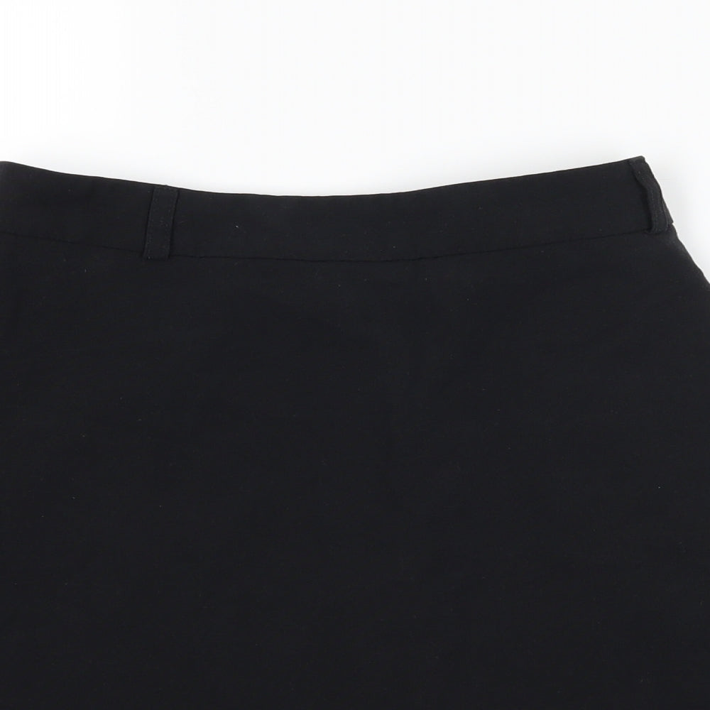 F&F Girls Black   A-Line Skirt Size 15-16 Years - School Wear