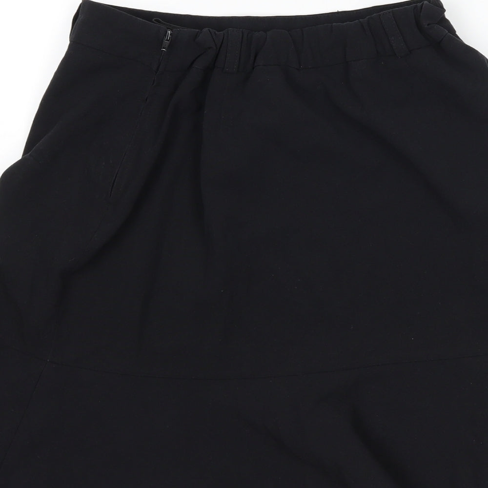 F&F Girls Black   A-Line Skirt Size 15-16 Years - School Wear