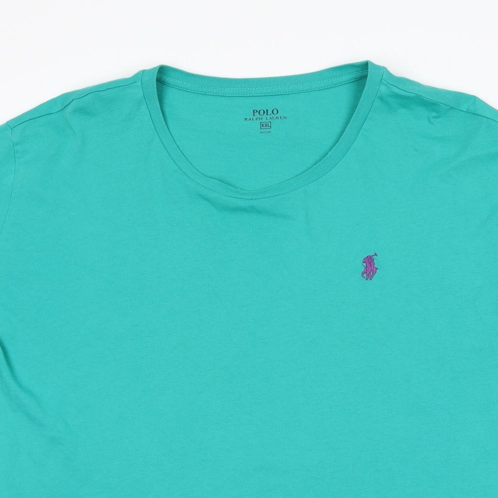 Polo Ralph Lauren Mens Green    T-Shirt Size 2XL