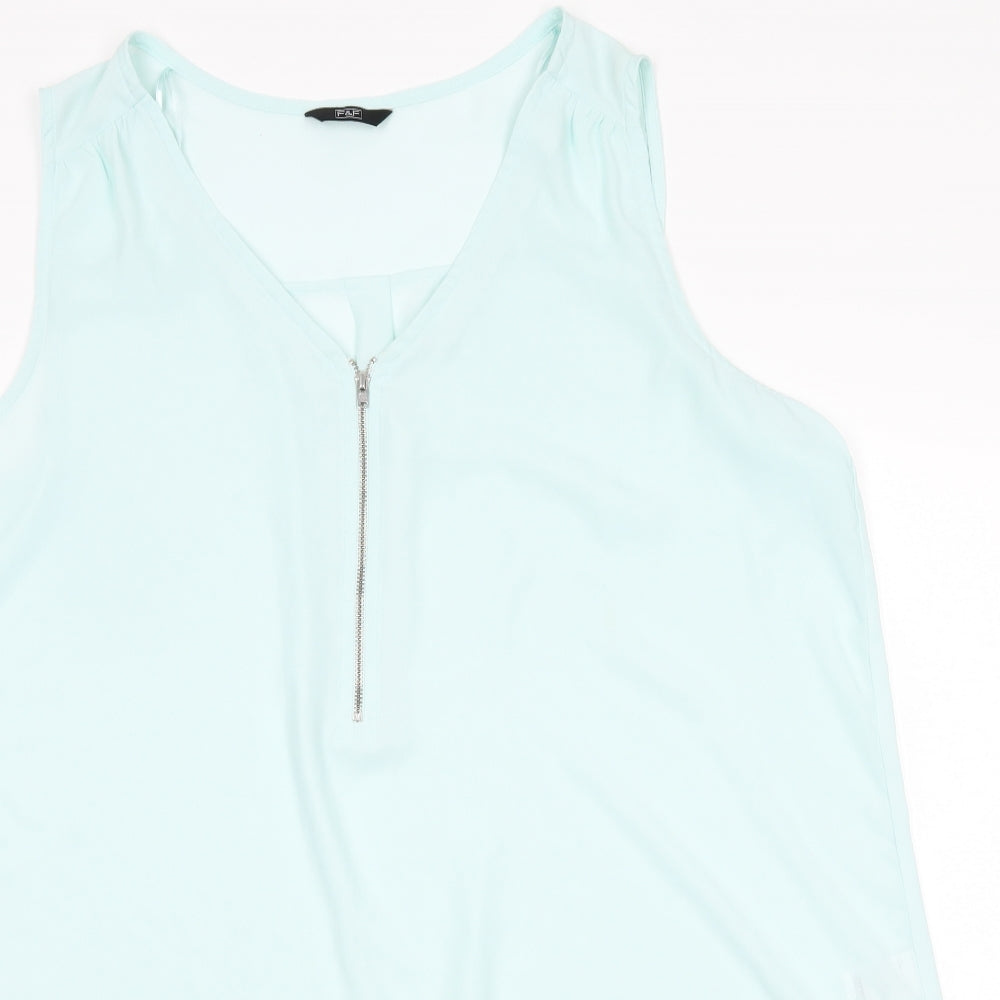 F&F Womens Blue   Basic Blouse Size 20