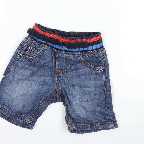 Boots Mini Club Boys Blue  Denim Cropped Jeans Size 6-9 Months