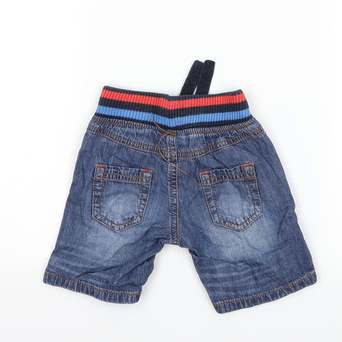 Boots Mini Club Boys Blue  Denim Cropped Jeans Size 6-9 Months