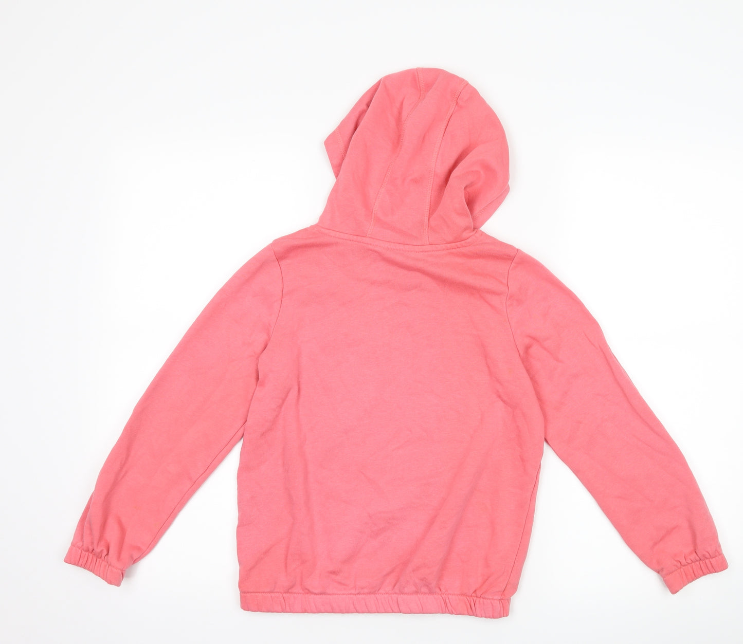 George Girls Pink   Pullover Hoodie Size 9-10 Years  - graphic