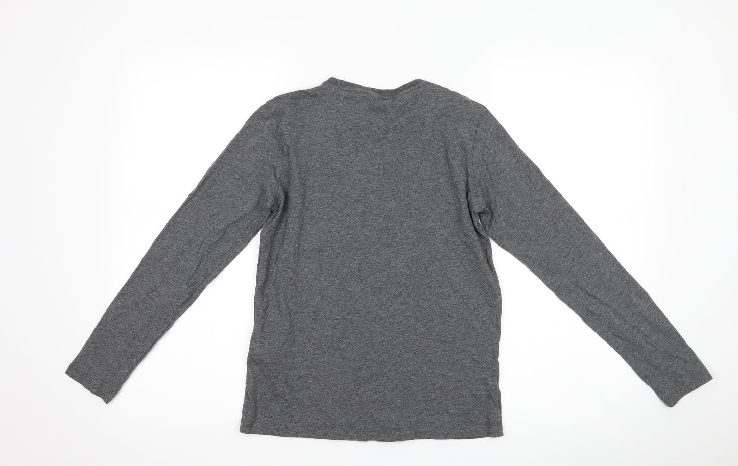 Emporio Armani Ea7 Boys Grey   Basic T-Shirt Size 12 Years