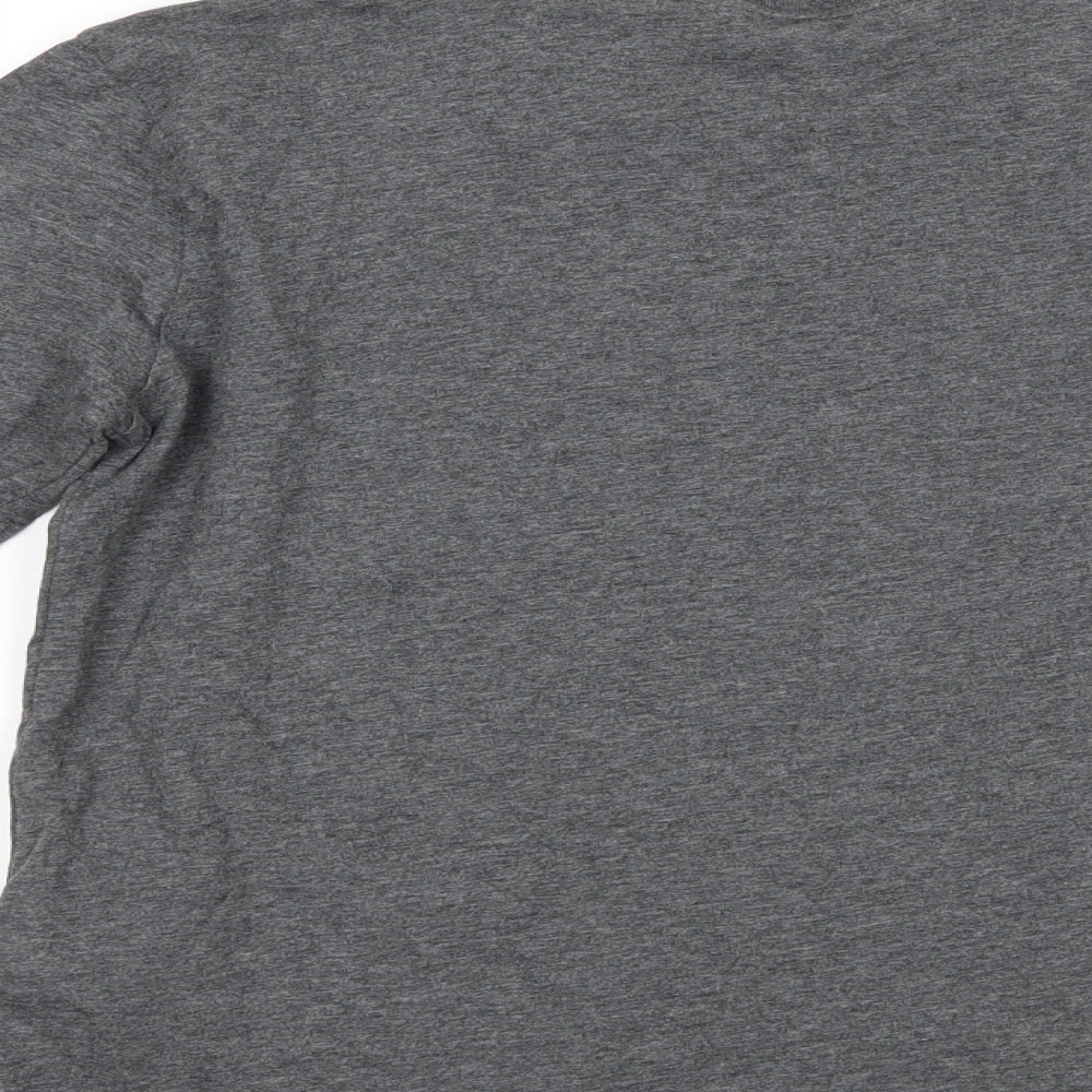 Emporio Armani Ea7 Boys Grey   Basic T-Shirt Size 12 Years