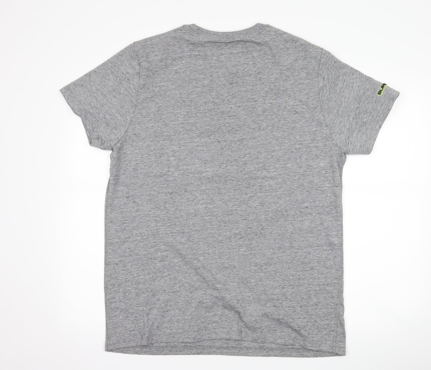 Superdry Mens Grey    T-Shirt Size 2XL  - graphic