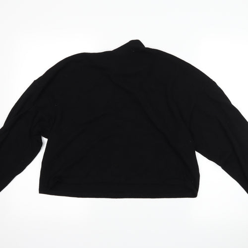 H&M Womens Black   Pullover Jumper Size M