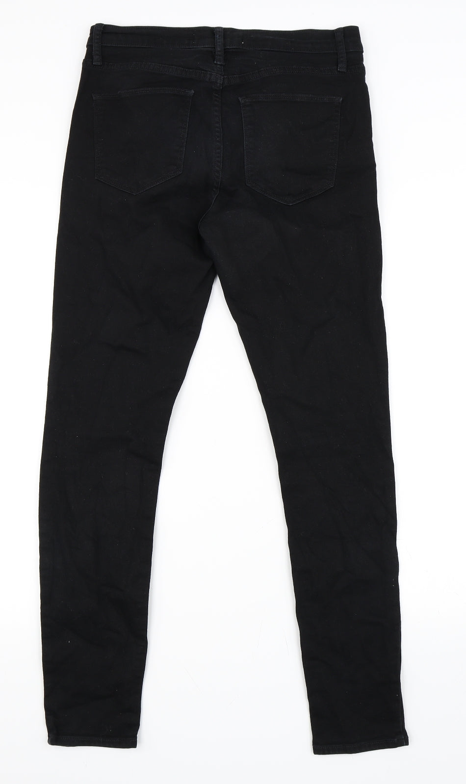 Gap Womens Black  Denim Skinny Jeans Size 28 L28 in