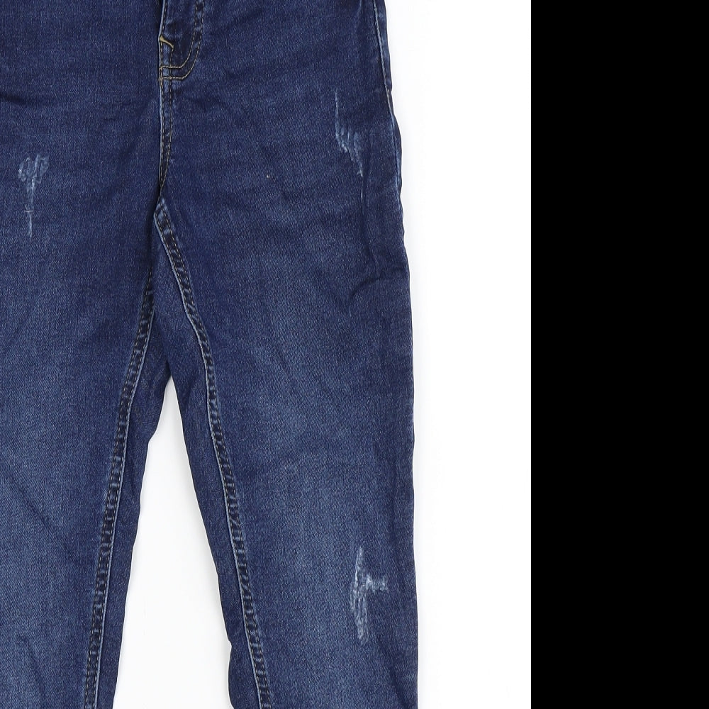Marks and Spencer Boys Blue  Denim Skinny Jeans Size 9-10 Years