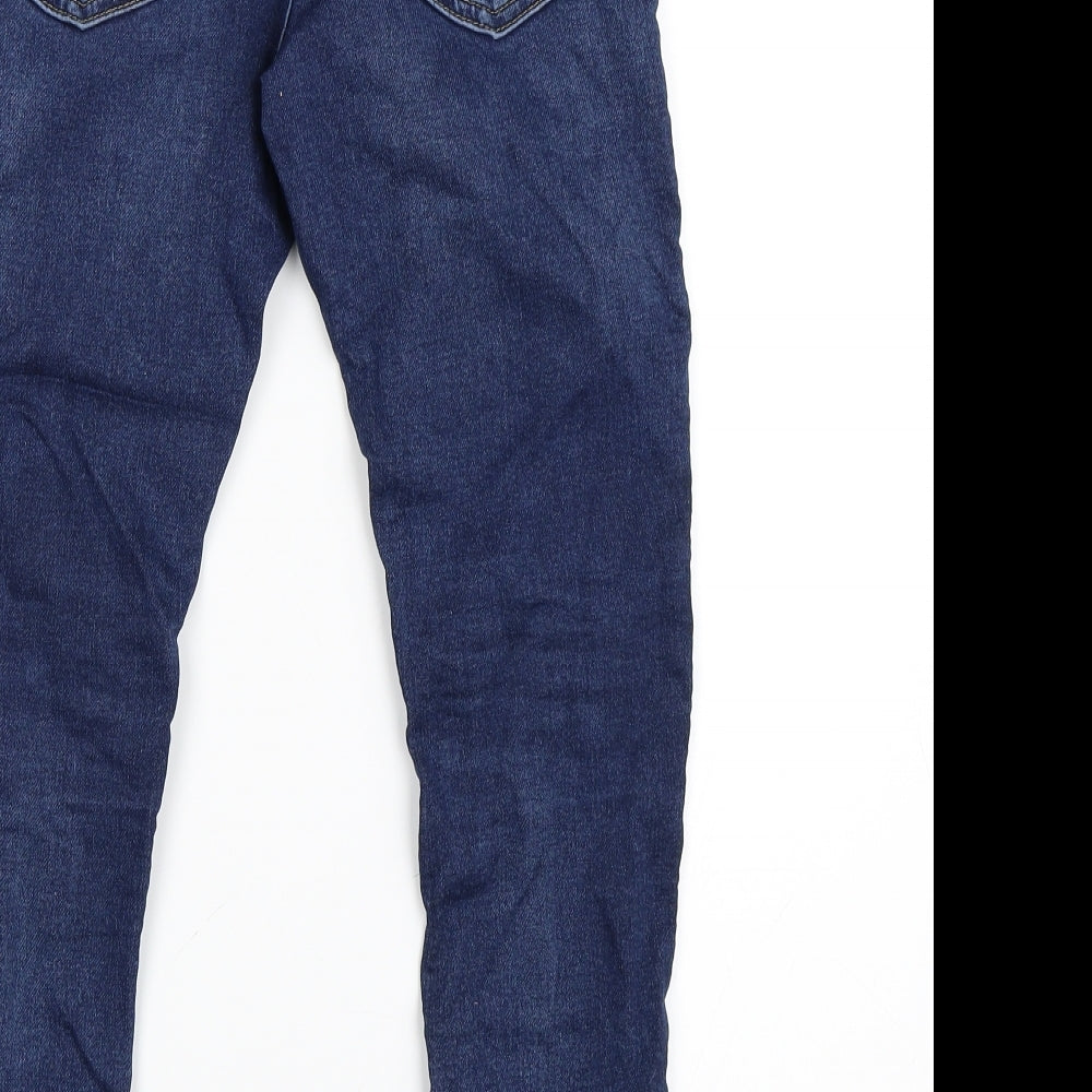 Marks and Spencer Boys Blue  Denim Skinny Jeans Size 9-10 Years