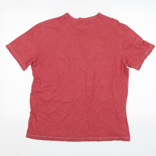 TU Mens Red    T-Shirt Size M
