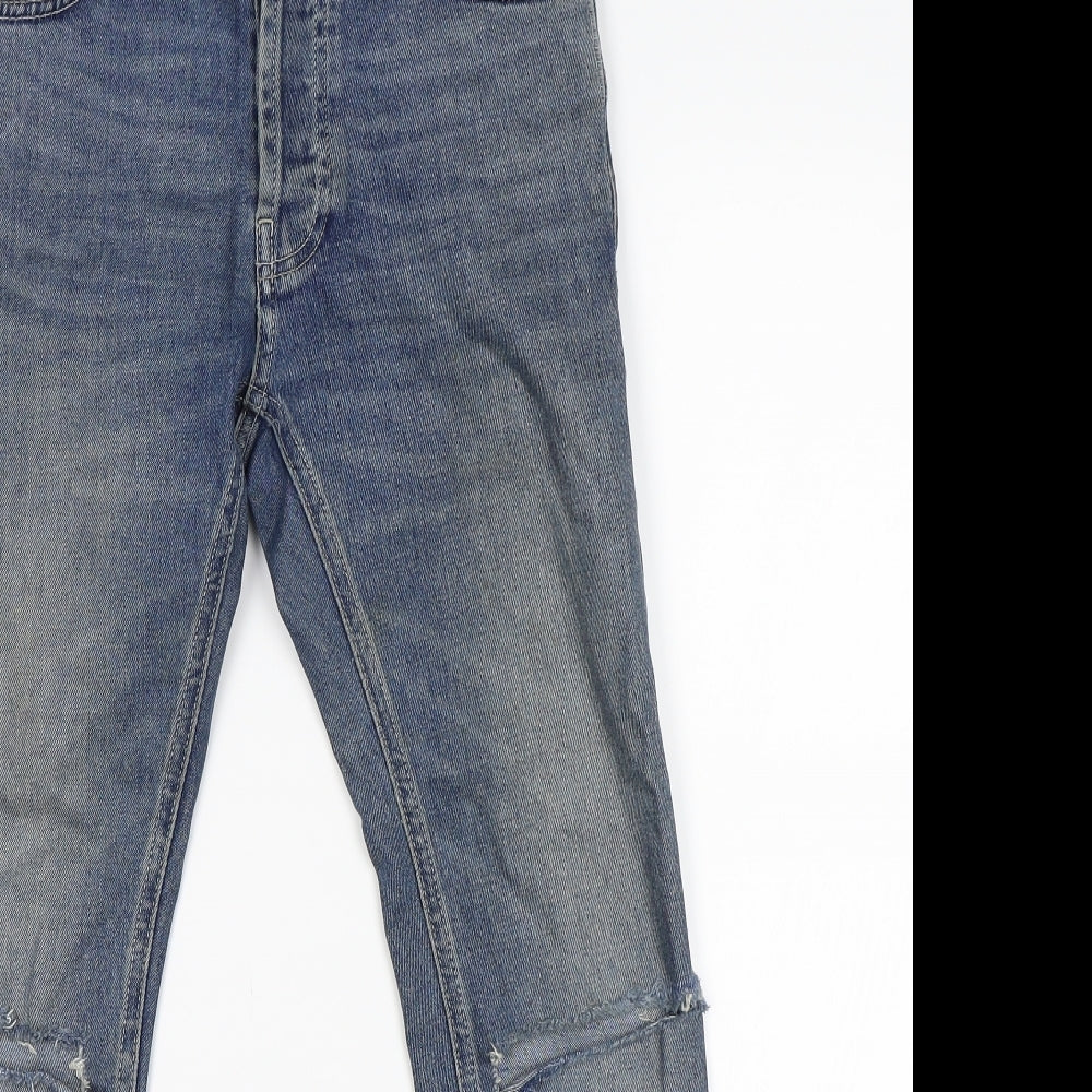 Topman Mens Blue   Skinny Jeans Size 28 L25 in