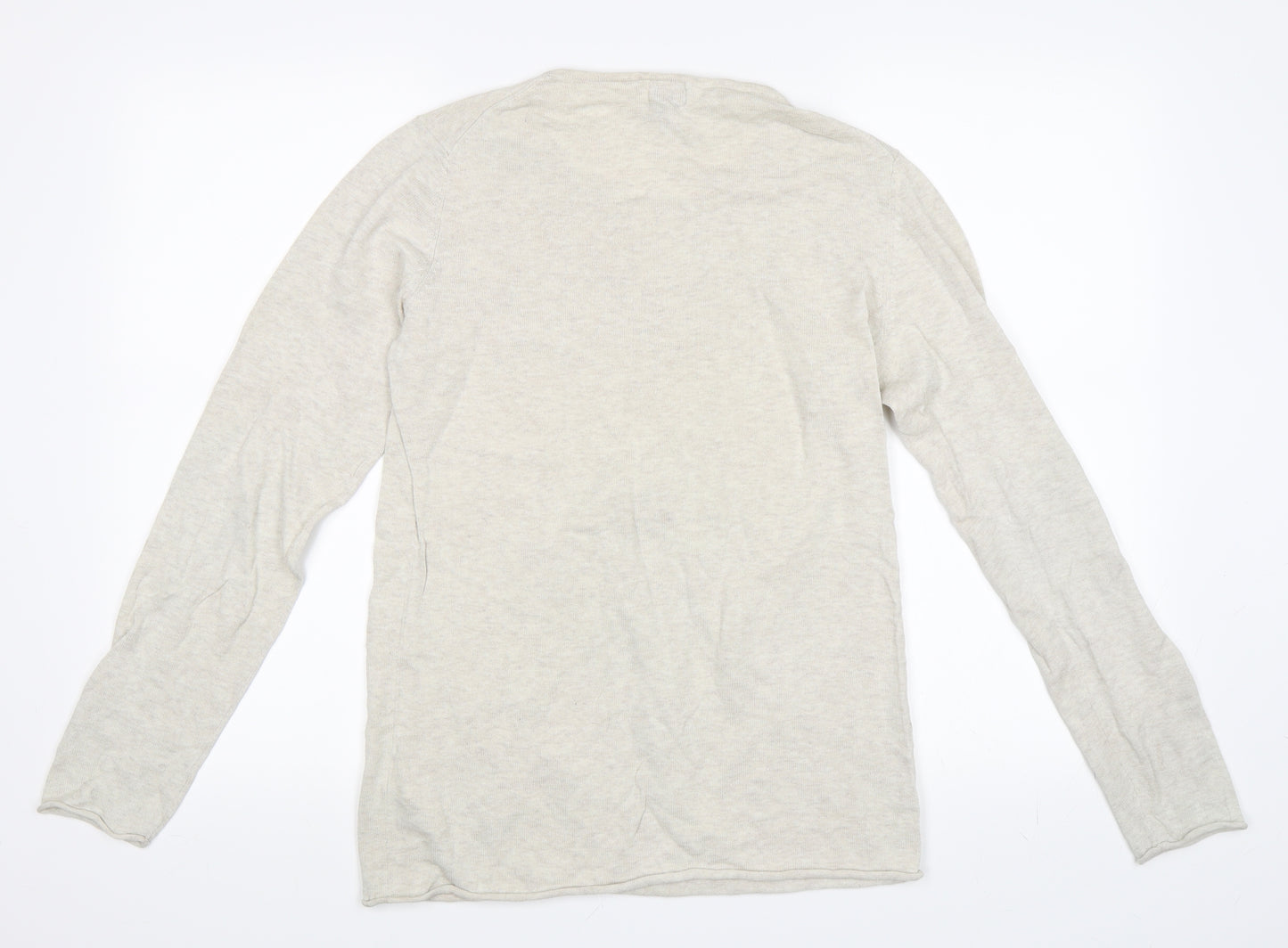 H&M Womens Beige   Pullover Jumper Size S