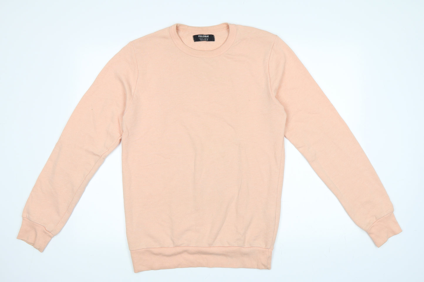 Pull and Bear Womens Pink   Pullover Sweatshirt Size S