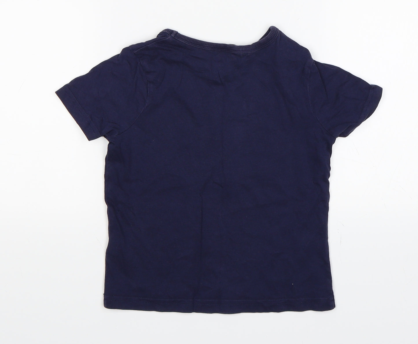 George Boys Blue   Basic T-Shirt Size 2-3 Years