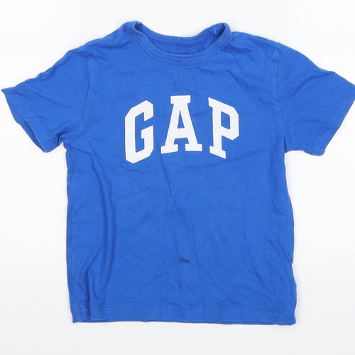 Gap Boys Blue   Basic T-Shirt Size 5 Years