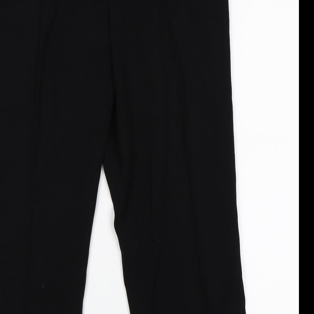 Papaya Womens Black   Trousers  Size 10 L22 in - Culottes