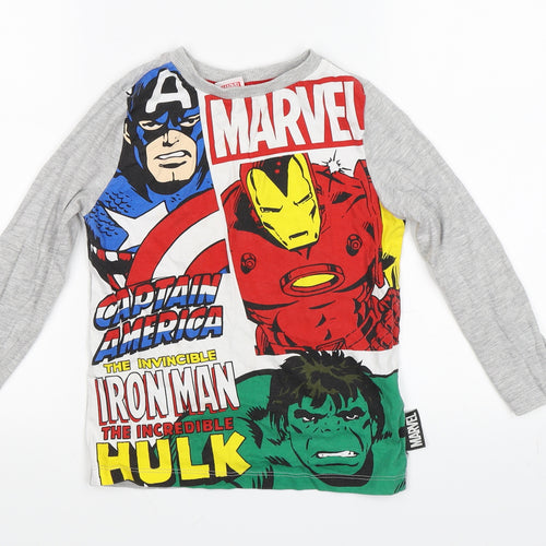 Marvel Comics Boys Multicoloured   Basic T-Shirt Size 5-6 Years  - Marvel Comics