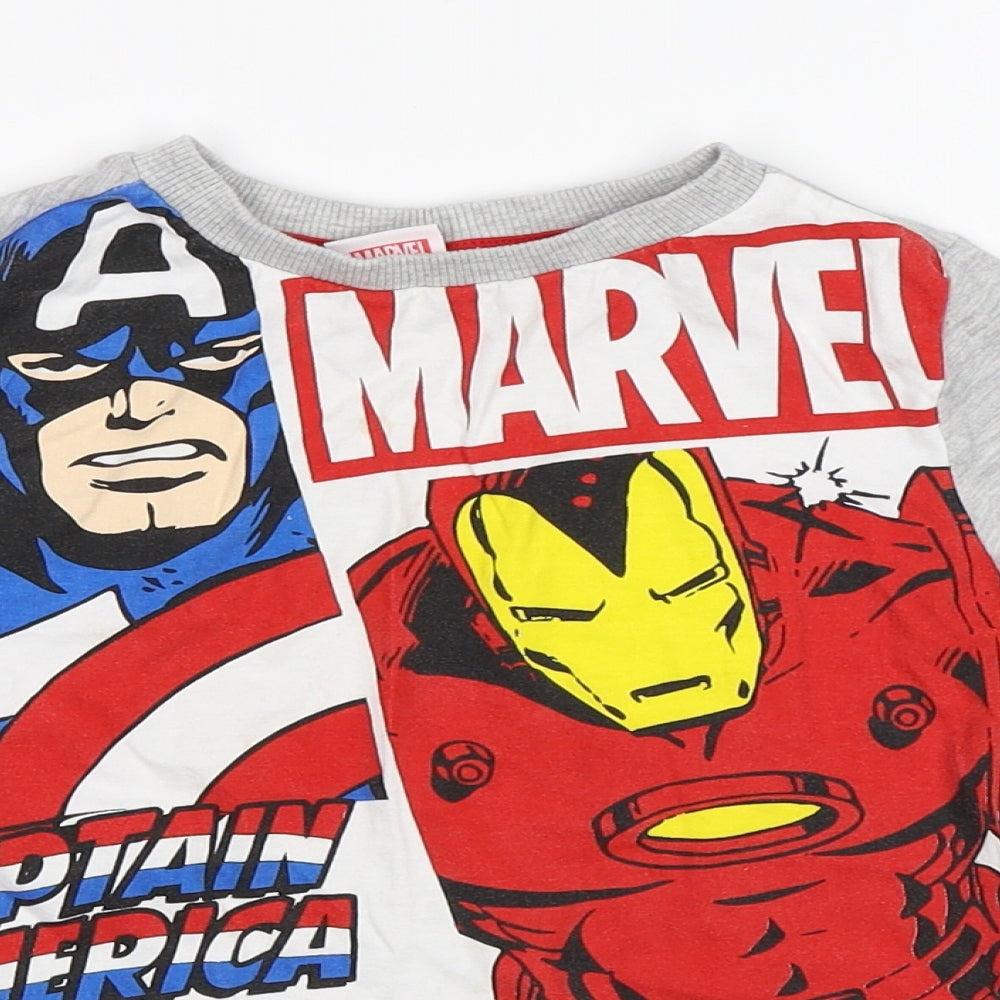 Marvel Comics Boys Multicoloured   Basic T-Shirt Size 5-6 Years  - Marvel Comics