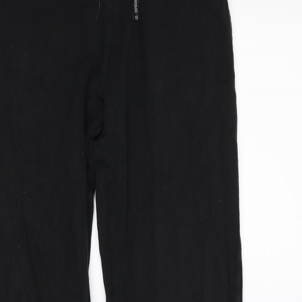 NEXT Girls Black   Jogger Trousers Size 12 Years