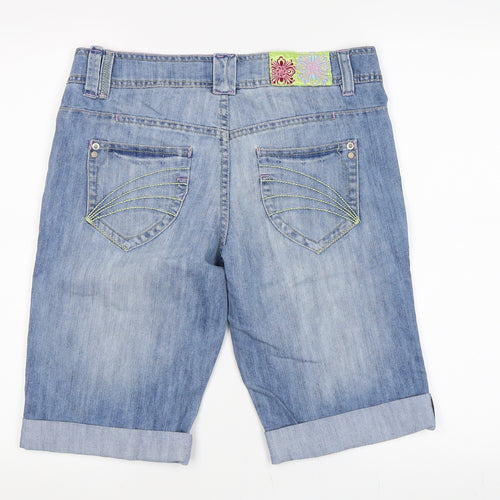 George Womens Blue   Bermuda Shorts Size 10 - Knee Shorts