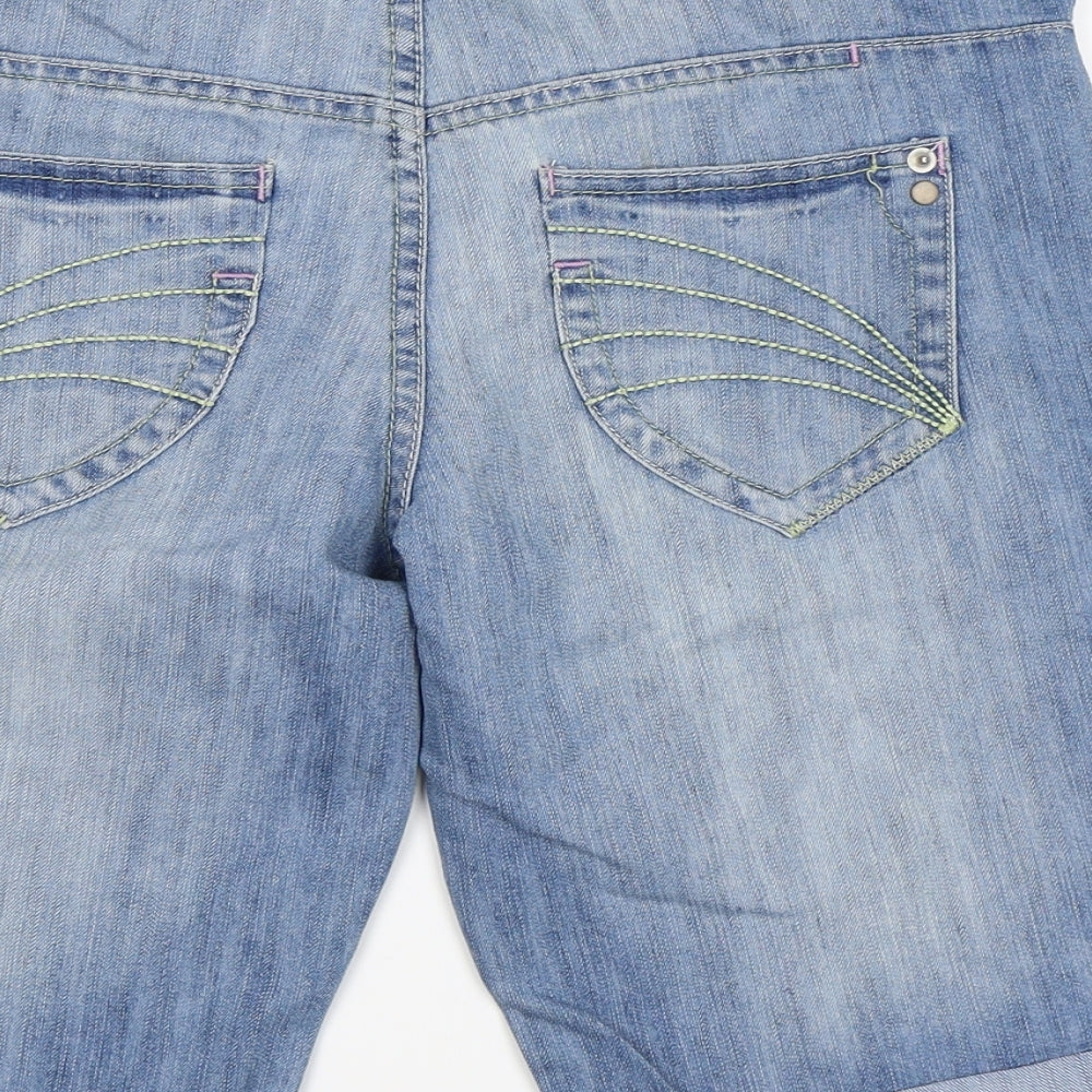 George Womens Blue   Bermuda Shorts Size 10 - Knee Shorts