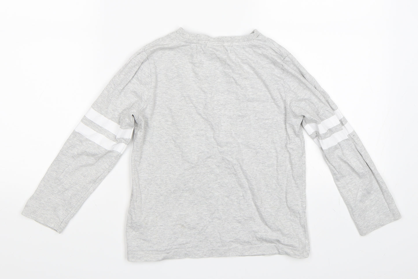 Tesco Boys Grey   Basic T-Shirt Size 6-7 Years  - Paw Patrol