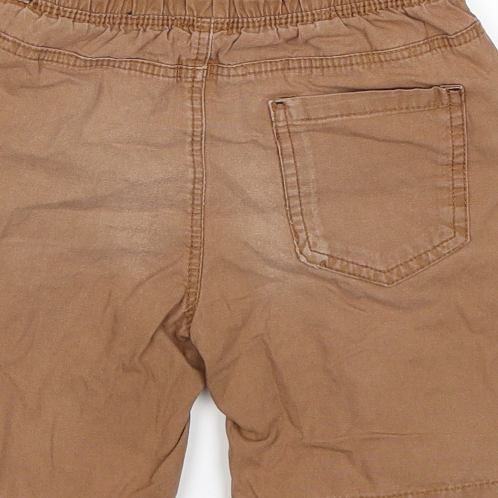 Primark Boys Brown   Cargo Shorts Size 4-5 Years