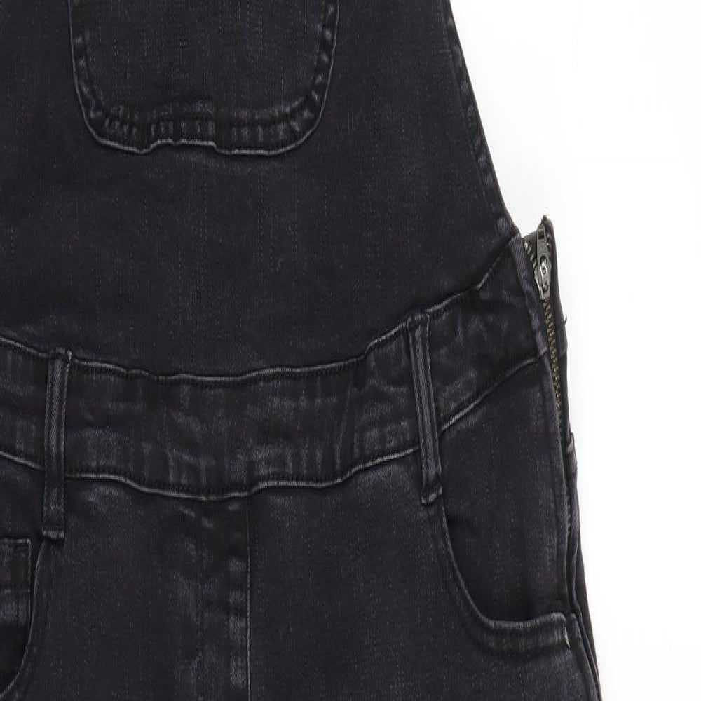 George  Womens Black   Coverall One-Piece Size 12 L28 in